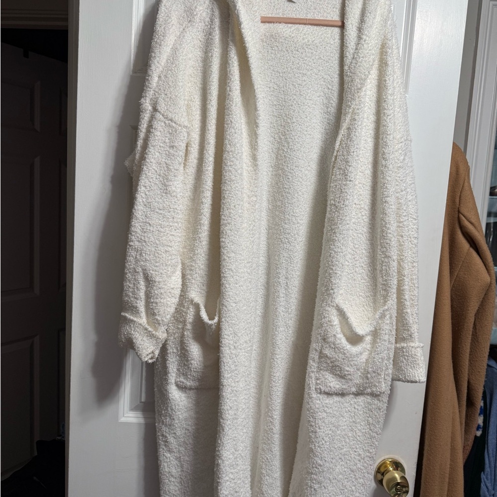 Sonoma Cream Textured Cardigan